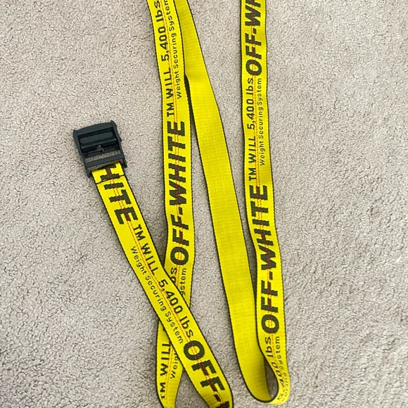 Off White Belt (worn once) - Picture 2 of 2